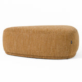 VIG Furniture Divani Casa Kinsey - Modern Mustard Large River Rock Ottoman VGKK-KF.D2015-LRG-YEL