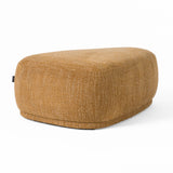 VIG Furniture Divani Casa Kinsey - Modern Mustard Large River Rock Ottoman VGKK-KF.D2015-LRG-YEL