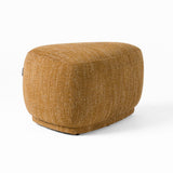 VIG Furniture Divani Casa Kinsey - Modern Mustard Small River Rock Ottoman VGKK-KF.D2015-SML-YEL