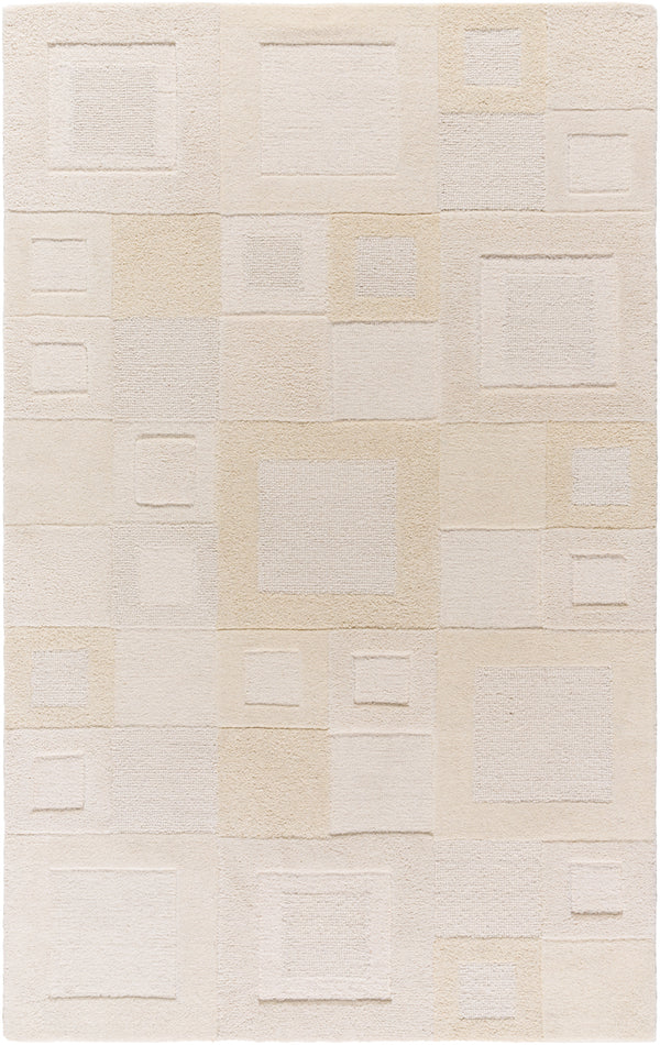 Kinsley KIS-2300 9' x 12' Handmade Rug KIS2300-912  Light Silver, Ash Surya