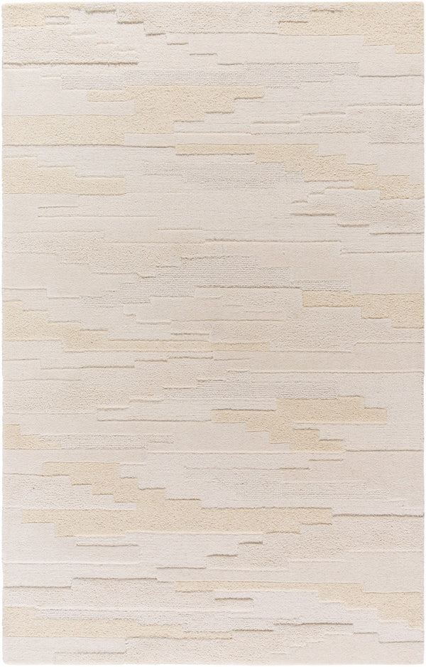 Kinsley KIS-2301 9' x 12' Handmade Rug KIS2301-912  Light Silver, Warm Grey Surya