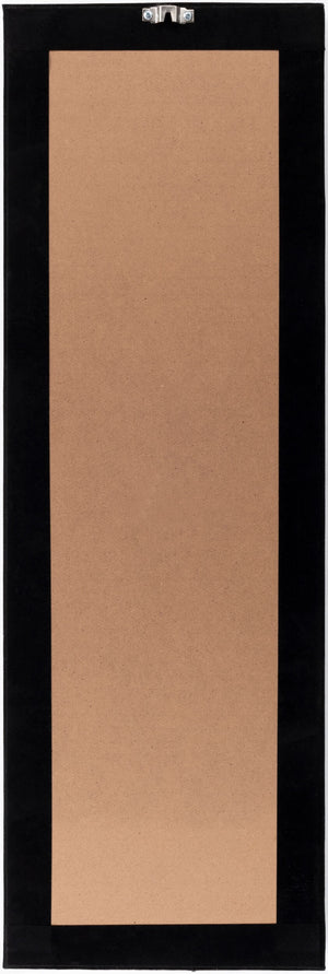 Surya Kislay 35"H X 12"W Framed Art - Modern Decor Accent For Home Or Office, Easy Care & Warranty Main, Blue,Frame, Paper,Polystyrene Kiy001-1235