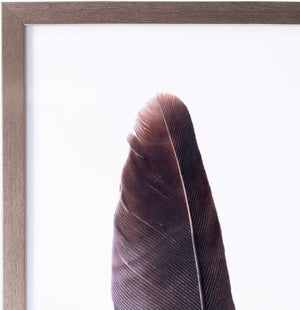 Surya Kislay 35"H X 12"W Framed Art - Modern Decor Accent For Home Or Office, Easy Care & Warranty Main, Blue,Frame, Paper,Polystyrene Kiy001-1235