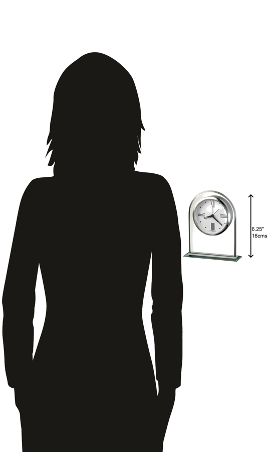 Hekman Furniture 645579 Regent Tabletop Clock - Elegant Beveled Glass, Quartz Movement, Durable Design For Home Decor  Regent Tabletop Clock 645579