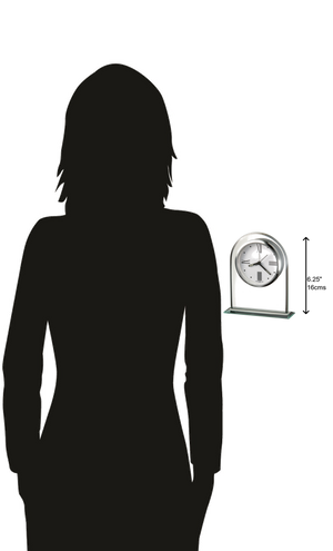 Hekman Furniture 645579 Regent Tabletop Clock - Elegant Beveled Glass, Quartz Movement, Durable Design For Home Decor  Regent Tabletop Clock 645579