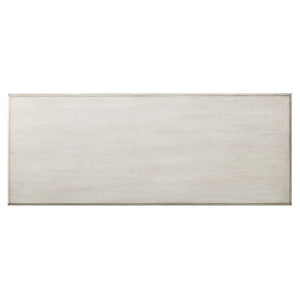 Homelegance By Top-Line Maude Wood Scroll Sofa Table White Veneer