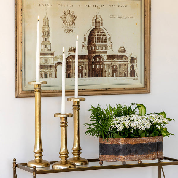 Park Hill Classic Cast Aluminum Candle Stick EAB20208