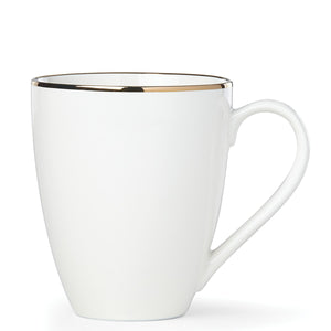 Lenox Trianna White Mug White, WHITE PORCELAIN 884652