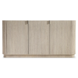 Bernhardt Bernhardt Lucerne Wire-brushed Oak Buffet with Reeded Doors and Media Storage 393132