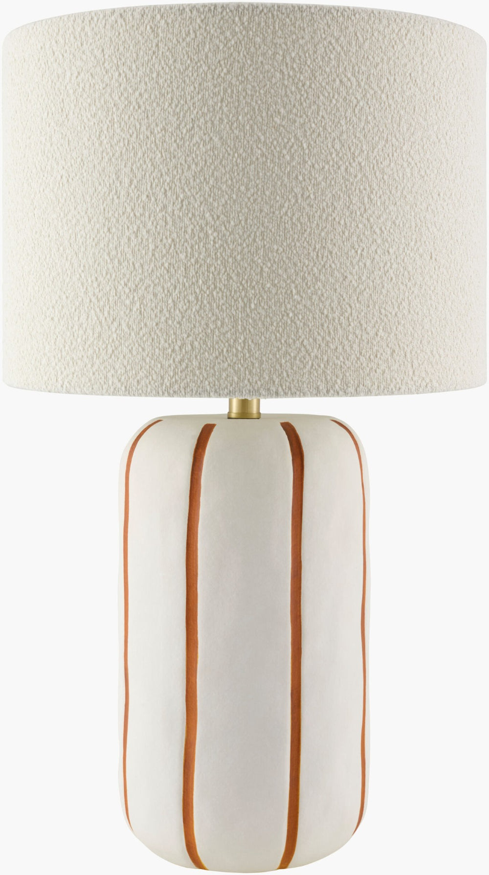 Livabliss Kinki Hand-painted Ceramic Arts and Crafts Table Lamp with Warm Linen Shade KKI-001