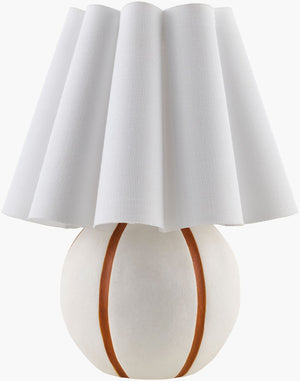 Livabliss Kinki Artisan Table Lamp Handcrafted Felt Linen Shade for Cottage Reading Nook KKI-012