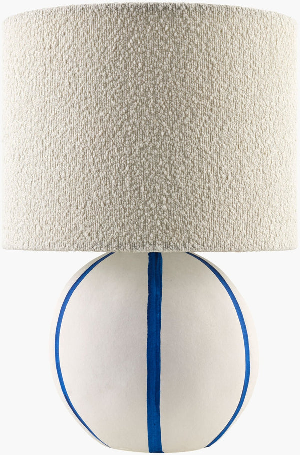 Livabliss Kinki Arts and Crafts Table Lamp with Hand-painted Felt Linen Shade for Warm Ambient Glow KKI-020