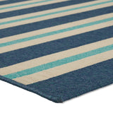 Christopher Knight Home® - Noble House - Tuvia Indoor Geometric 5 X 8 Area Rug, Blue and Ivory