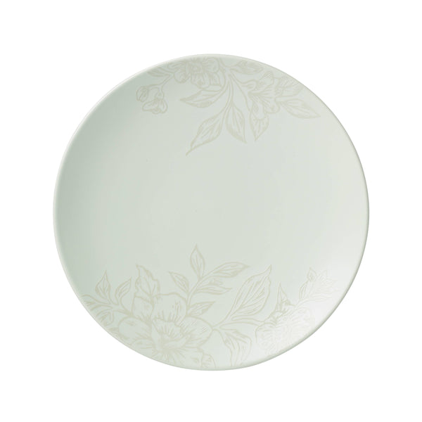 Lenox Oneida Roseto 12-Piece Dinnerware Set , Soft Sage Green, GREEN STONEWARE 897395