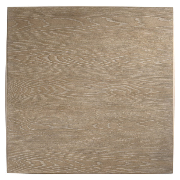 Bernhardt Bernhardt Aventura Cocktail Table With Marcona Oak Finish, 42.5" Sculpted Resin Overlays, Low-Profile Design 318011