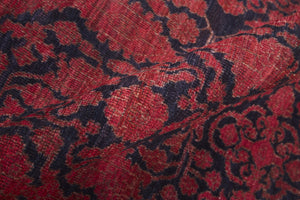Feizy Rugs Voss Collection Transitional Polyester Trellis Rug - Bold Colors & Unique Design For Every Space Red,Black Polyester Vos39h6fpnk000g21