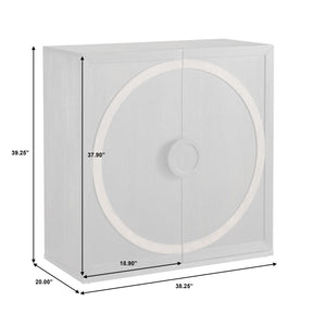 Pulaski Furniture 2-door Accent Chest With Adjustable Shelves & Elegant Design - Stylish Storage For Modern Spaces Black Quartered Oak Veneer P301795-pulaski