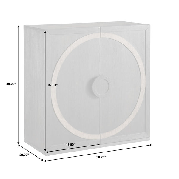 Pulaski Furniture 2-door Accent Chest With Adjustable Shelves & Elegant Design - Stylish Storage For Modern Spaces Black Quartered Oak Veneer P301795-pulaski