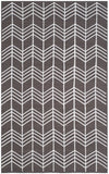 Safavieh Kilim 624 Hand Woven Flat Weave with embroidery  Rug Charcoal KLM624C-4