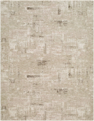 Livabliss Keller Geometric Mid-century Machine Woven Polyester Area Rug with Fringe for Large Rooms Olive, Tan 6'7" x 9'6" KLR2314-6796