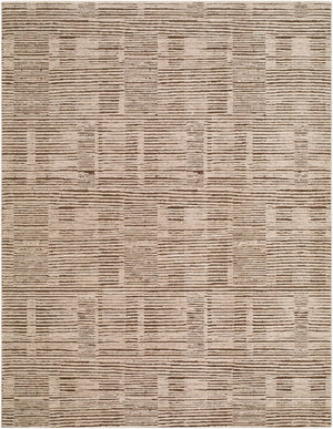 Livabliss Keller Machine Woven Polyester Area Rug with Fringe Mid Century Modern Living Room Charcoal, Mediu 7'10" x 10'2" KLR2315-710102