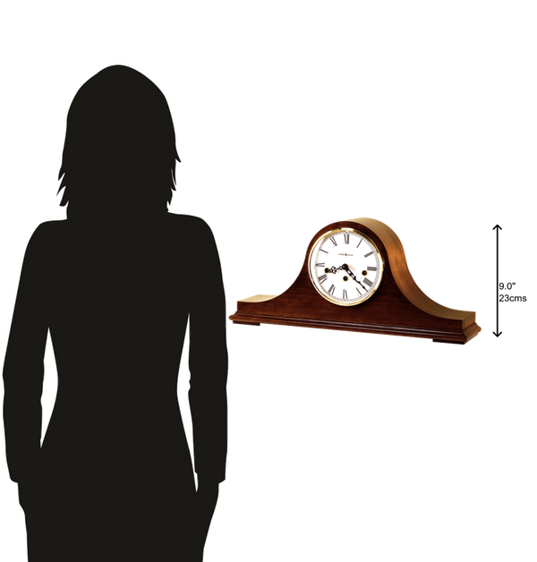 Hekman Furniture 630161 Elegant Windsor Cherry Mantel Clock With Westminster Chime & Roman Numerals - Usa Made! Windsor Cherry Mason Mantel Clock 630161