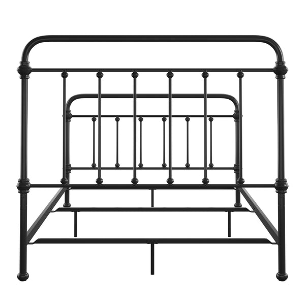 Homelegance By Top-Line Taylin Graceful Lines Victorian Metal Bed Black Metal