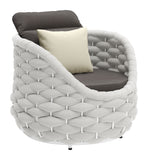 Coral Reef Accent Chair Gray 704025 Zuo Modern