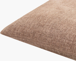 Surya Kamaili 18"X18" Modern Accent Pillow - Stylish Comfort For Chic Home Decor & Easy Spot Cleaning Taupe Polyester,Polyester,Polyester,Polyfill Kmi003-1818