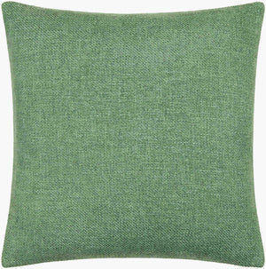 Surya Kamaili 18"X18" Modern Accent Pillow - Stylish Comfort For Chic Home Decor & Easy Spot Cleaning Sage Polyester,Polyester,Polyester,Polyfill Kmi006-2020