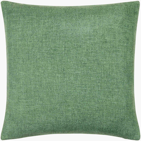 Surya Kamaili 18"X18" Modern Accent Pillow - Stylish Comfort For Chic Home Decor & Easy Spot Cleaning Sage Polyester,Polyester,Polyester,Polyfill Kmi006-2020