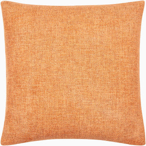 Surya Kamaili 18"X18" Modern Accent Pillow - Stylish Comfort For Chic Home Decor & Easy Spot Cleaning Burnt Sienna Polyester,Polyester,Polyester,Polyfill Kmi009-2020