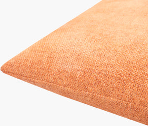 Surya Kamaili 18"X18" Modern Accent Pillow - Stylish Comfort For Chic Home Decor & Easy Spot Cleaning Burnt Sienna Polyester,Polyester,Polyester,Polyfill Kmi009-2020