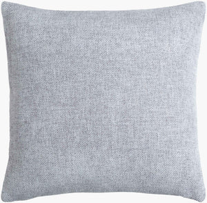 Surya Kamaili 18"X18" Modern Accent Pillow - Stylish Comfort For Chic Home Decor & Easy Spot Cleaning Silver Polyester,Polyester,Polyester,Polyfill Kmi011-2020
