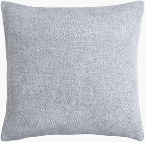 Surya Kamaili 18"X18" Modern Accent Pillow - Stylish Comfort For Chic Home Decor & Easy Spot Cleaning Silver Polyester,Polyester,Polyester,Polyfill Kmi011-2020