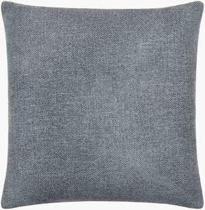 Surya Kamaili 18"X18" Modern Accent Pillow - Stylish Comfort For Chic Home Decor & Easy Spot Cleaning Charcoal Polyester,Polyester,Polyester,Polyfill Kmi014-2222