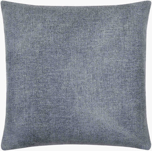 Surya Kamaili 18"X18" Modern Accent Pillow - Stylish Comfort For Chic Home Decor & Easy Spot Cleaning Charcoal Polyester,Polyester,Polyester,Polyfill Kmi014-2222