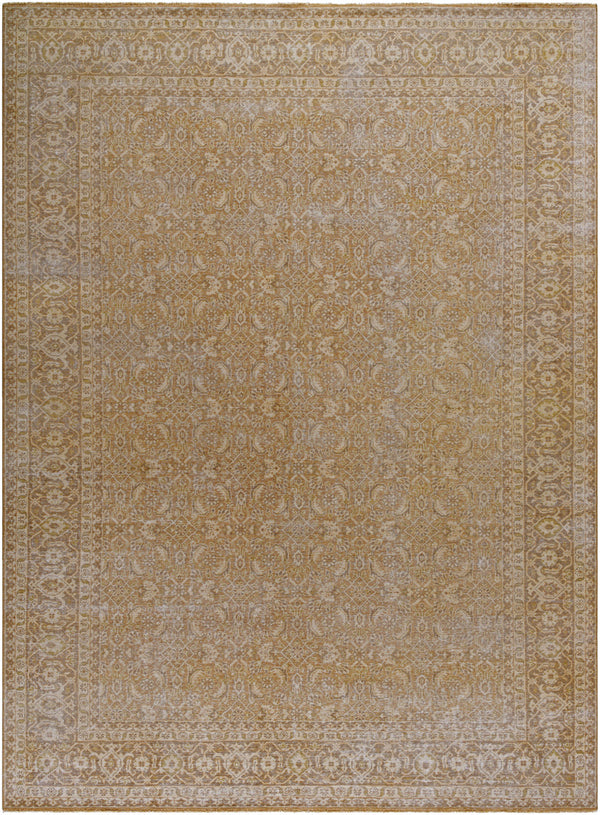 Kerman KMN-2301 9' x 12' Handmade Rug KMN2301-912  Prairie Dust, Tan Surya