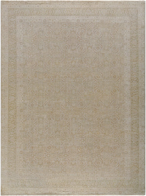 Kerman KMN-2303 9' x 12' Handmade Rug KMN2303-912  Khaki, Sand Surya