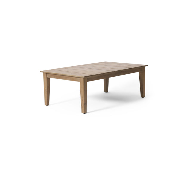 English Elm Christopher Knight Home® - Acacia Rustic Outdoor Coffee Table with Slat Top, Light Brown Acacia Wood, Durable 39.5" L 72767.00MLBRN