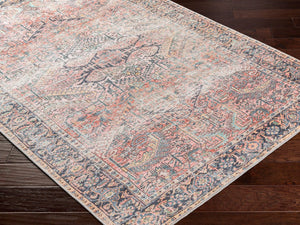 Livabliss Kemer Traditional Polyester Area Rug Turkey Woven Low Pile Living Dining Room KMR2303-7696
