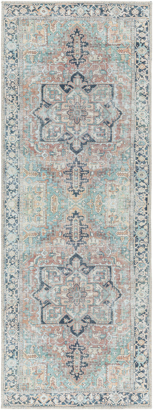 Kemer KMR-2307 2'7" x 7'3" Machine Woven Rug KMR2307-2773 Livabliss Surya