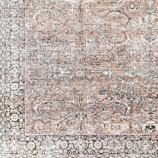 Livabliss Kemer Flatweave Polyester Area Rug Traditional Pattern for Living Room or Bedroom KMR2308-679