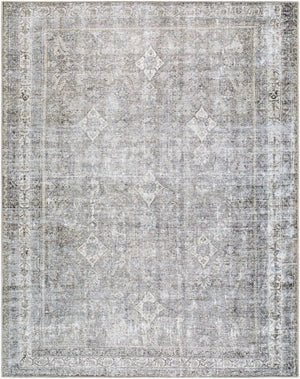 Livabliss Kemer Flatweave Polyester Runner Rug Turkish Woven for Hallways and Entryways Sage, Beige 7'7" x 9'6" KMR2311-7696