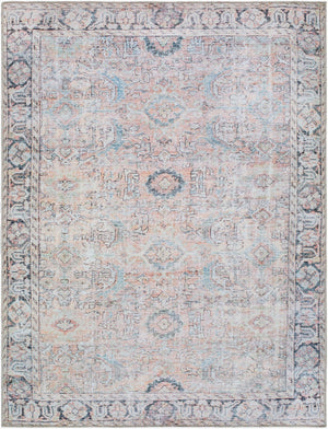 Livabliss Kemer Turkish Flatweave Polyester Runner Rug for Hallways and High Traffic Entryways Tan, Charcoal 6'7" x 9' KMR2312-679