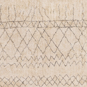 Surya Khemisset 2'6" X 4' Hand Loomed Cotton Rug - Global Inspired Design For Elegant Home Décor Charm! Gray Cotton Kms2306-264