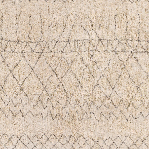 Surya Khemisset 2'6" X 4' Hand Loomed Cotton Rug - Global Inspired Design For Elegant Home Décor Charm! Gray Cotton Kms2307-576