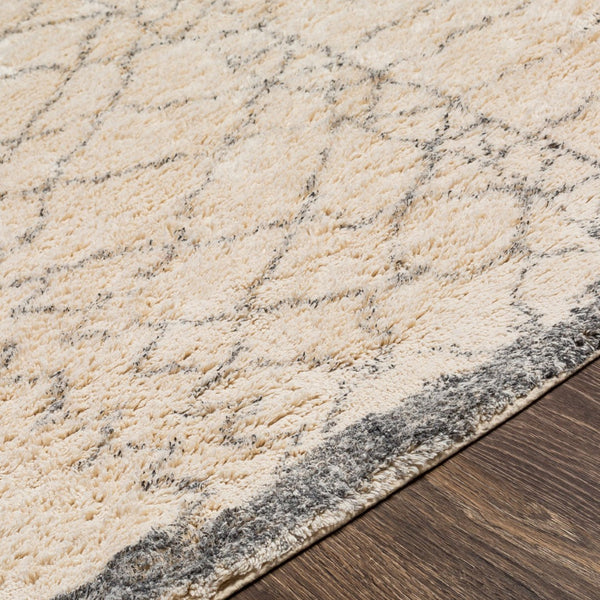 Surya Khemisset 2'6" X 4' Hand Loomed Cotton Rug - Global Inspired Design For Elegant Home Décor Charm! Gray Cotton Kms2307-576