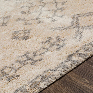 Surya Khemisset 2'6" X 4' Hand Loomed Cotton Rug - Global Inspired Design For Elegant Home Décor Charm! Gray Cotton Kms2308-264