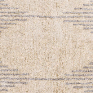 Surya Khemisset 2'6" X 4' Hand Loomed Cotton Rug - Global Inspired Design For Elegant Home Décor Charm! Gray Cotton Kms2311-810